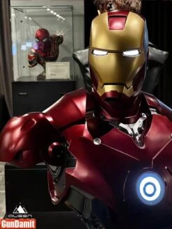 [Pre-Order] Queen Studio 1/1 Marvel Licensed Iron Man Mark 3 Bust Statue -Cheap Action Figures Store d4a13b8f1a