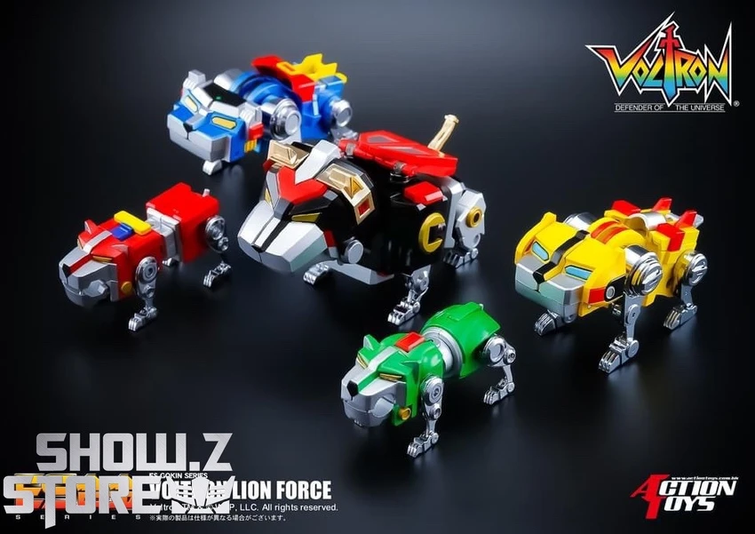 Action Toys Voltron Defender Of The Universe ES Gokin Voltron Lion Force 5 Action Toys Voltron Defender Of The Universe ES Gokin Voltron Lion Force - Image 3