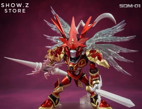 TungMung EX SDM-01 SDM01 Digital Monster Digimon Dukemon Gallantmon Crimson Mode NX Style 14 TungMung EX SDM-01 SDM01 Digital Monster Digimon Dukemon Gallantmon Crimson Mode NX Style - Image 12