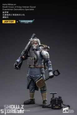 JoyToy Source 1/18 Warhammer 40K Death Korps Of Krieg Veteran Squad Guardsman Demolitions Specialist -Cheap Action Figures Store d6d685ce30