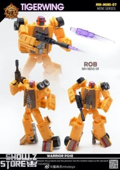 MHZ Toys MINI-07 Tigerwing Menasor Combiner Set Of 5 Oversized Version -Cheap Action Figures Store d6dbe7f3b7