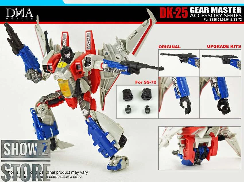 DNA Design DK-25 Upgrade Kit For SS-72 & SS-86 Jazz, Kup & Hot Rod 5 DNA Design DK-25 Upgrade Kit For SS-72 & SS-86 Jazz, Kup & Hot Rod - Image 3