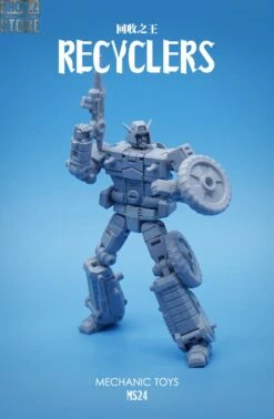 MechFansToys Mechanic Studio MS-24 Garbage Man Wreck-Gar -Cheap Action Figures Store d7ee56a1b2
