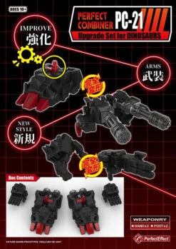 Perfect Effect PE PC-21 Perfect Combiner Upgrade Kit For POTP Volcanicus 8 Perfect Effect PE PC-21 Perfect Combiner Upgrade Kit For POTP Volcanicus -Cheap Action Figures Store d85522cd4d
