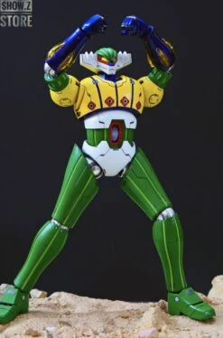 King Arts Diecast Scene Series DFS075 Steel Jeeg Battle Damaged Version -Cheap Action Figures Store d8c18013ff