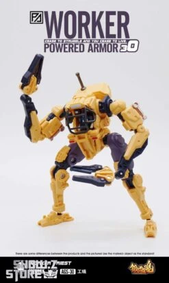 Forging Soul 1/60 AGS-30 Powered Armor Series Worker Priest Yellow Version -Cheap Action Figures Store d8f2d24c4a