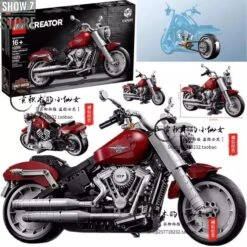 Lepin/Jack 91025 Harley-Davidson Motorcycle Fat Boy -Cheap Action Figures Store d9856be4b4