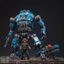 JoyToy Source Acid Rain 1/18 Freeman Machine Armor W/ Pilot Mechas & Soldiers Figure Set Navy Blue Version -Cheap Action Figures Store da6697b9d8