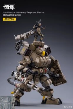 JoyToy Source 1/24 Iron Wrecker 04 Heavy Firepower Mecha W/ Pilot -Cheap Action Figures Store db702b43d5