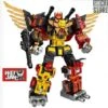 WeiJiang Wei Jiang WJ Complete Set Of 5 Sky Soarer Rampage Oversized Combination Mode POTP Feral Rex Predaking -Cheap Action Figures Store db8807ed4d