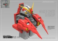 Mechanicore Hobby Studio 1/120 PROJ-0033+ 2.0 MSA-0011(Bst)303E Deep Striker Gundam Tief Sturmer Plus Camouflage Red Standard Version -Cheap Action Figures Store dc5b0945e3