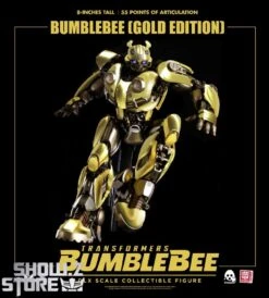 Threezero & Hasbro 3Z0294-EX Bumblebee Golden Version -Cheap Action Figures Store dcfad58b26