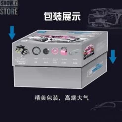 Lin07 Block 007 1/10 Bugatti Chiron Pink Version -Cheap Action Figures Store dd6a5bfac8