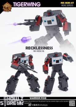 MHZ Toys MINI-07 Tigerwing Menasor Combiner Set Of 5 Oversized Version -Cheap Action Figures Store de01f5298a