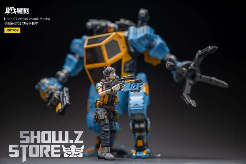 JoyToy Source 1/18 North 04 Armed Attack Mecha W/ Pilot 18 JoyToy Source 1/18 North 04 Armed Attack Mecha W/ Pilot - Image 16