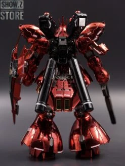 [SZ Custom] Bandai Custom RG 1/144 MSN-04 Sazabi W/ Custom Electroplated Chrome Painting -Cheap Action Figures Store dee4baa088