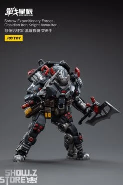 JoyToy Source 1/18 Sorrow Expeditionary Forces Obsidian Iron Knight Assaulter -Cheap Action Figures Store dfb705264e