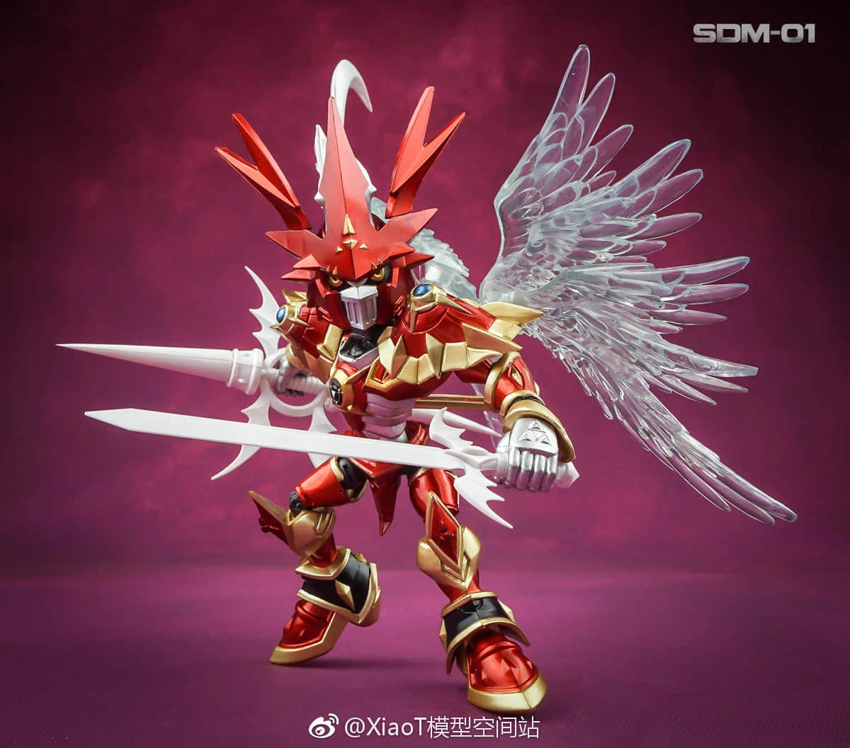 TungMung EX SDM-01 SDM01 Digital Monster Digimon Dukemon Gallantmon Crimson Mode NX Style 6 TungMung EX SDM-01 SDM01 Digital Monster Digimon Dukemon Gallantmon Crimson Mode NX Style - Image 4