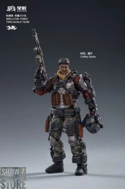 JoyToy Source 1/18 War Stars Skeleton Forces Double Sickle Squad & Helan Set Of 4 -Cheap Action Figures Store e10ab521c2