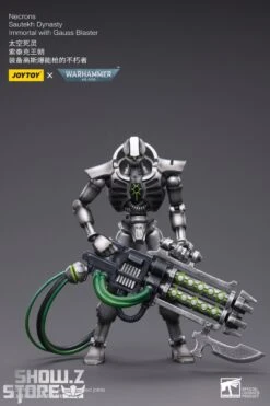 JoyToy Source 1/18 Warhammer 40K Necrons Sautekh Dynasty Immortal With Gauss Blaster -Cheap Action Figures Store e218e0721c