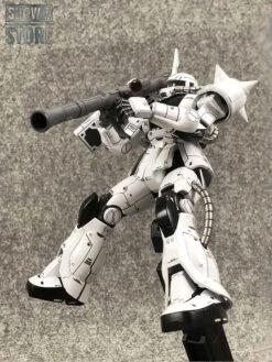 Metal Soldier MS 1/100 MS-06J MS06J Zaku II White Ogre Gundam Mobile Suit -Cheap Action Figures Store e21f898cbb