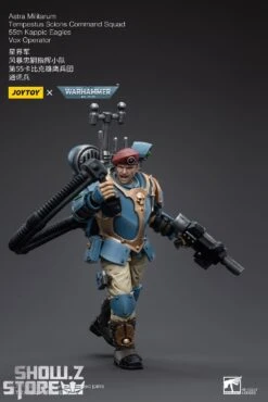 JoyToy Source 1/18 Warhammer 40K Astra Militarum Tempestus Scions Command Squad 55th Kappic Eagles Vox Operator -Cheap Action Figures Store e2d32e89d3
