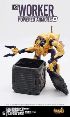 Forging Soul 1/60 AGS-30 Powered Armor Series Worker Priest Yellow Version -Cheap Action Figures Store e3436f73cb