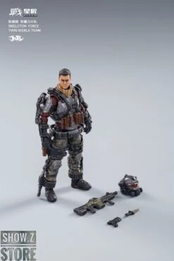 JoyToy Source 1/18 War Stars Skeleton Forces Double Sickle Squad & Helan Set Of 4 -Cheap Action Figures Store e3a3957bf3