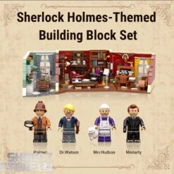 Pantasy 86218 Sherlock Holmes 221B Baker Street Building Blocks -Cheap Action Figures Store e40576954a