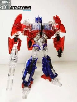 APC Toys APC-001 Attack Prime TFP Optimus Prime Clear Version W/ Clear Wheels -Cheap Action Figures Store e412fb1117