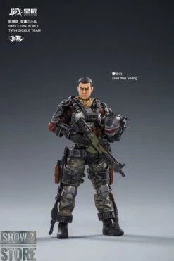 JoyToy Source 1/18 War Stars Skeleton Forces Double Sickle Squad & Helan Set Of 4 -Cheap Action Figures Store e49dc398a8