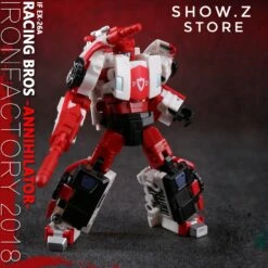 IronFactory EX-26A Racing Bros Annihilator Red Alert -Cheap Action Figures Store e509d4596a