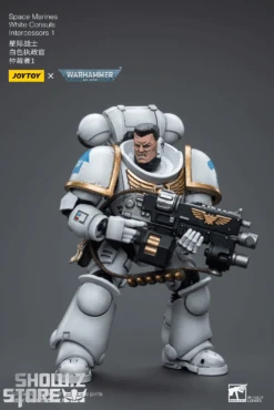 JoyToy Source 1/18 Warhammer 40K Space Marines White Consuls Intercessors 1 -Cheap Action Figures Store e5bdd9270c