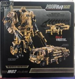 WeiJiang M-02 Robot Force Hound Oversized Black Apple Alloy Desert Version -Cheap Action Figures Store e6b12a9f88