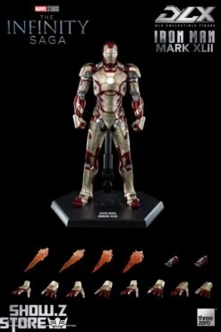 Threezero 1/12 Marvel Studios The Infinity Saga DLX Iron Man Mark 42 -Cheap Action Figures Store e727a0c88b