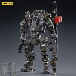 JoyToy Source 1/24 H07 Steel Bone Firepower Mecha Olive Version W/ Pilot -Cheap Action Figures Store e73e2bb12b