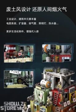 Pantasy 81101 Licensed Incarnation The Floating Mechanical City Building Blocks -Cheap Action Figures Store e7aaac9848