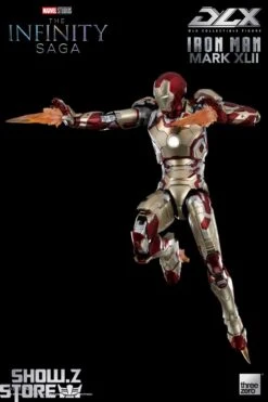 Threezero 1/12 Marvel Studios The Infinity Saga DLX Iron Man Mark 42 -Cheap Action Figures Store e7f4adbb4a