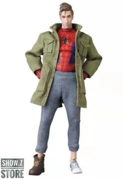 MAFEX Spider-Man: Into The Spider-Verse No.108 Spider-Man Peter B. Parker -Cheap Action Figures Store ea2b2cc6c5
