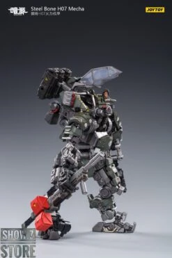 JoyToy Source 1/24 H07 Steel Bone Firepower Mecha Olive Version W/ Pilot -Cheap Action Figures Store eaf7ebc50b