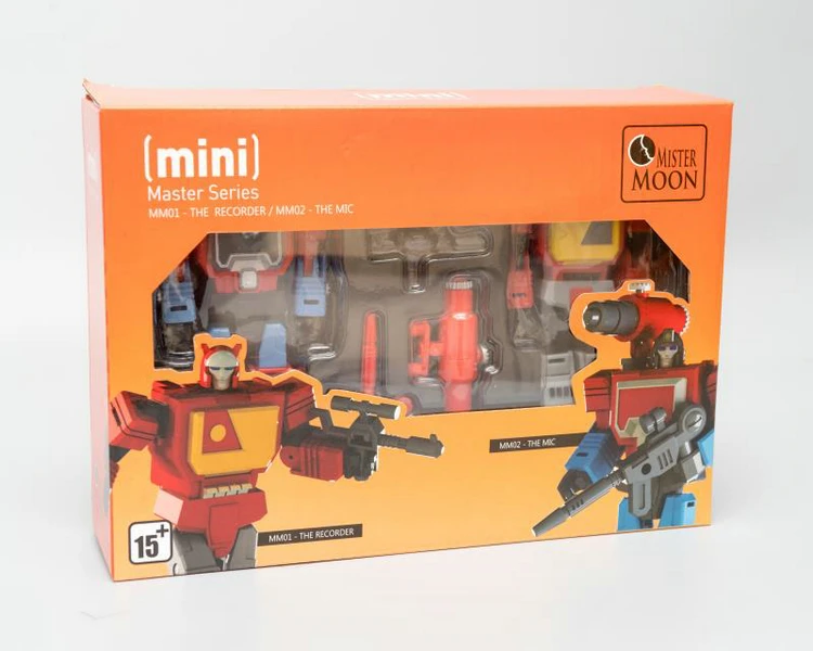 Mister Moon MM01 The Recorder & MM02 The Mic (Blaster & Perceptor) Set Of 2 6 Mister Moon MM01 The Recorder & MM02 The Mic (Blaster & Perceptor) Set Of 2 - Image 4
