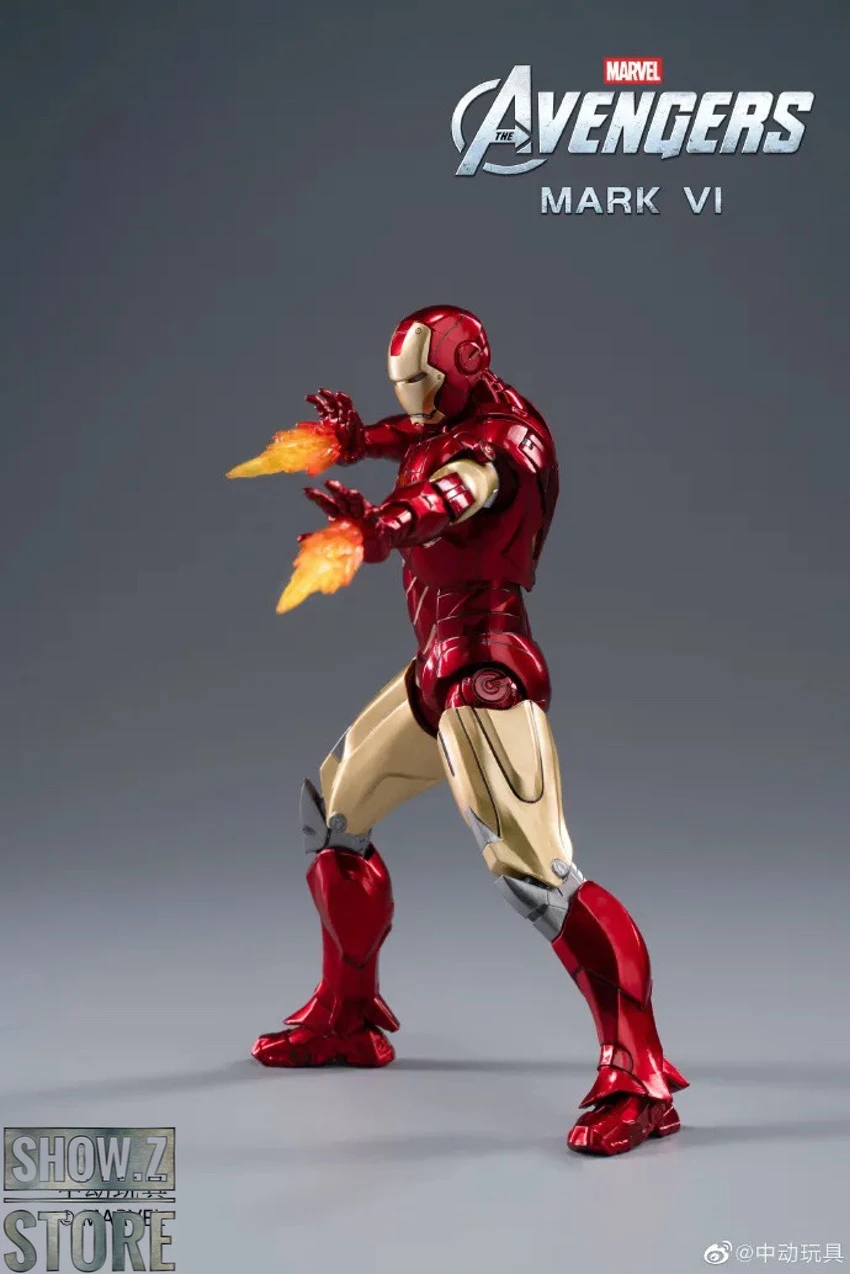 ZT Toys Marvel Licensed 1/10 Iron Man Mark 6 9 ZT Toys Marvel Licensed 1/10 Iron Man Mark 6 - Image 7