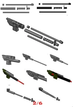 Shockwave Lab SL-31 MP-4 Beast War Dinobot Weapon Upgrade Kit -Cheap Action Figures Store efc8c2d57f