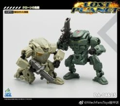 MechFansToys Lost Planet Powered-suit DA04 Desert & DA05 Green Diaclone -Cheap Action Figures Store f0cd5ee542
