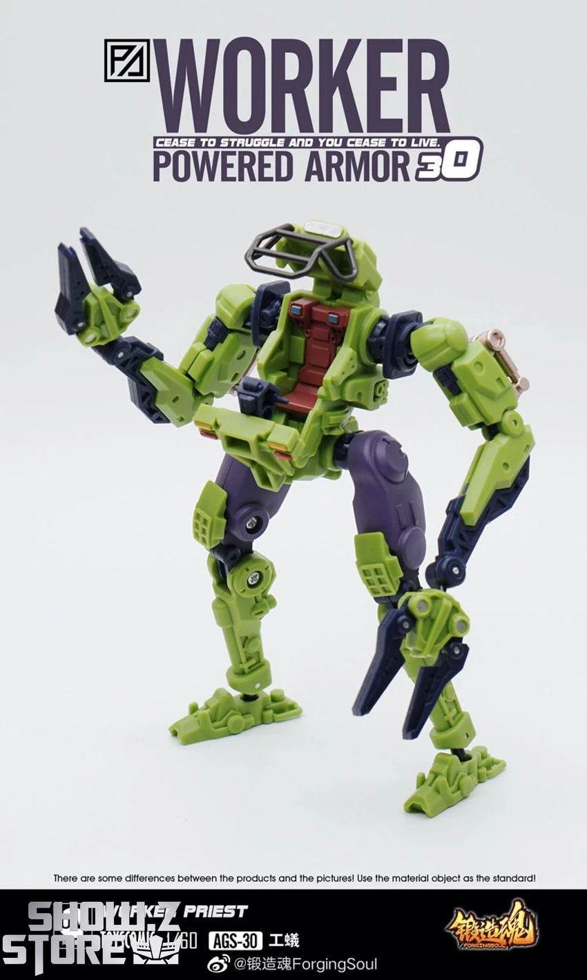 Forging Soul 1/60 AGS-30 Powered Armor Series Worker Priest 13 Forging Soul 1/60 AGS-30 Powered Armor Series Worker Priest - Image 11