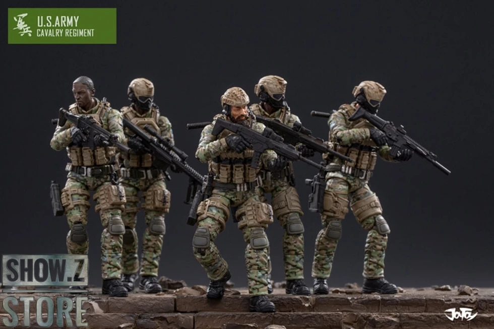 JoyToy Source 1/18 U.S. Army Cavalry Regiment Set Of 5 6 JoyToy Source 1/18 U.S. Army Cavalry Regiment Set Of 5 - Image 4