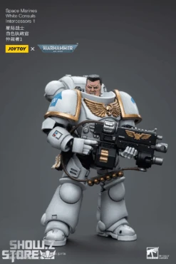 JoyToy Source 1/18 Warhammer 40K Space Marines White Consuls Intercessors 1 -Cheap Action Figures Store f36fc2cc82