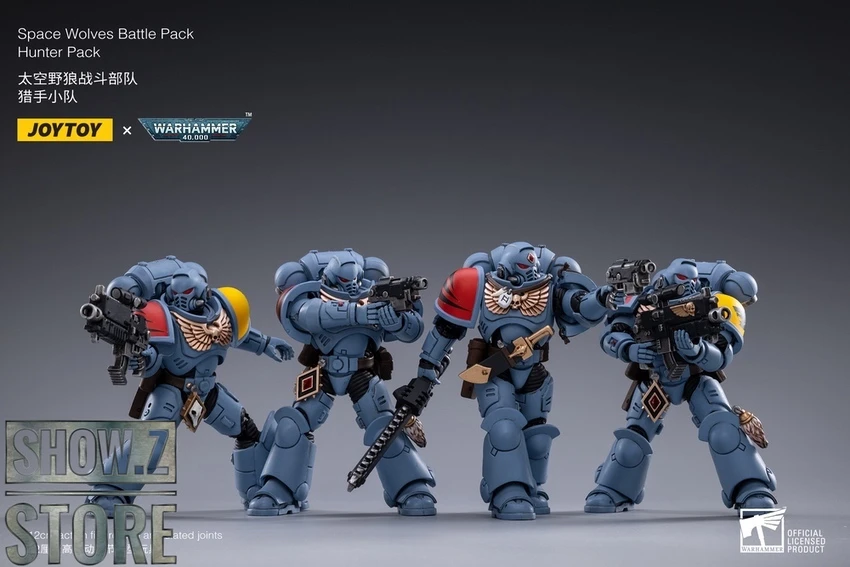 JoyToy Source 1/18 Warhammer 40K Space Wolves Battle Pack Hunter Pack Set Of 4 16 JoyToy Source 1/18 Warhammer 40K Space Wolves Battle Pack Hunter Pack Set Of 4 - Image 14