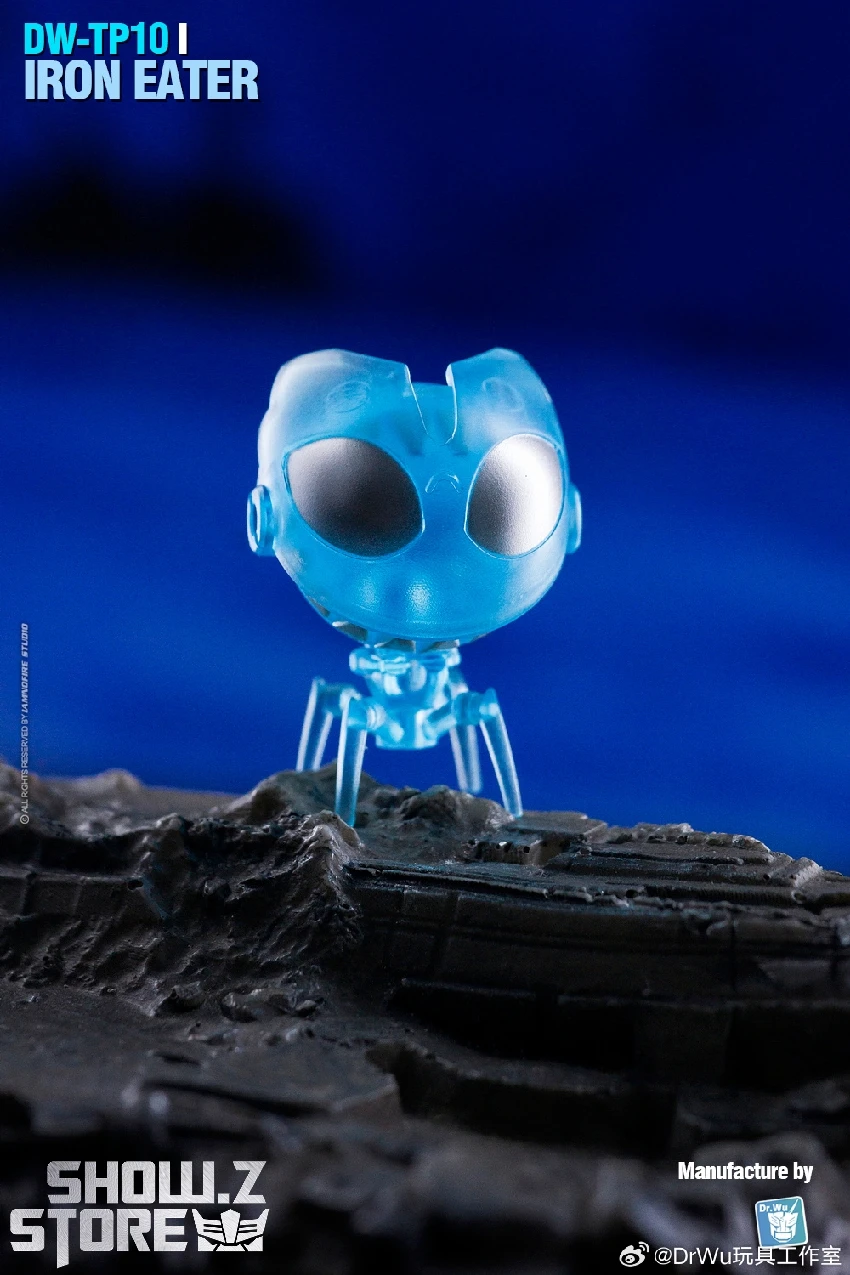 Dr.Wu DW-TP10I Iron Eater TFP Scraplet Blue Transparent Version Set Of 4 4 Dr.Wu DW-TP10I Iron Eater TFP Scraplet Blue Transparent Version Set Of 4 - Image 2
