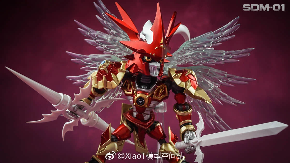 TungMung EX SDM-01 SDM01 Digital Monster Digimon Dukemon Gallantmon Crimson Mode NX Style 10 TungMung EX SDM-01 SDM01 Digital Monster Digimon Dukemon Gallantmon Crimson Mode NX Style - Image 8
